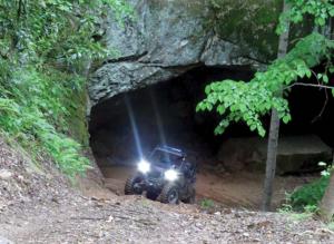 2017.location.spearhead-trail-stone-mountain-trail-system.side-x-side.riding.in-cave.jpg